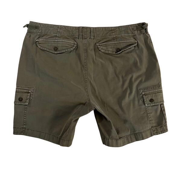 Orvis Size 14 Utility Shorts Cargo Safari Army Olive Green Outdoor - Picture 2 of 5